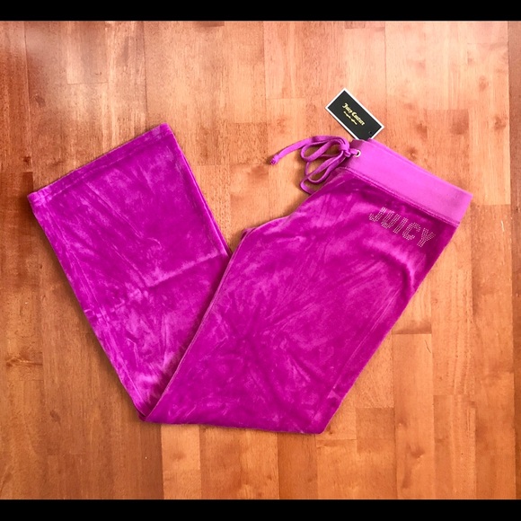 JUICY COUTURE VELOUR PANTS - Picture 4 of 5